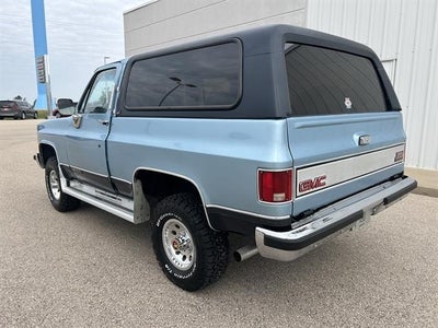 1989 GMC Jimmy Base