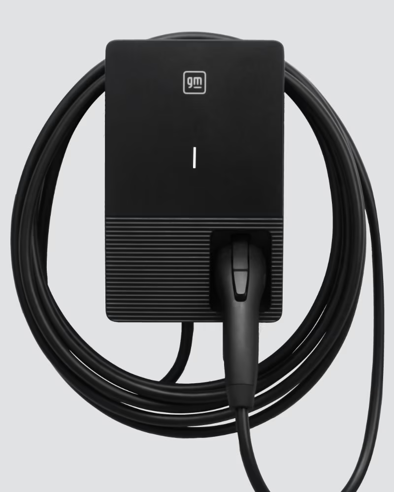 EV charging illustration with gray background